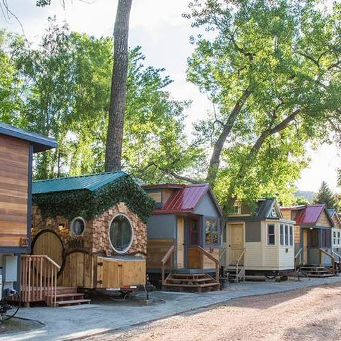 Group of tiny house